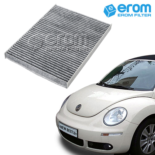이롬필터 폭스바겐 골프 티구안 파사트 제타 투아렉 아테온 시로코 폴로 페이톤 EOS 비틀 에어컨필터 프리미엄 활성탄, 1개, 뉴비틀 (01~11) CUK2862 10,500원