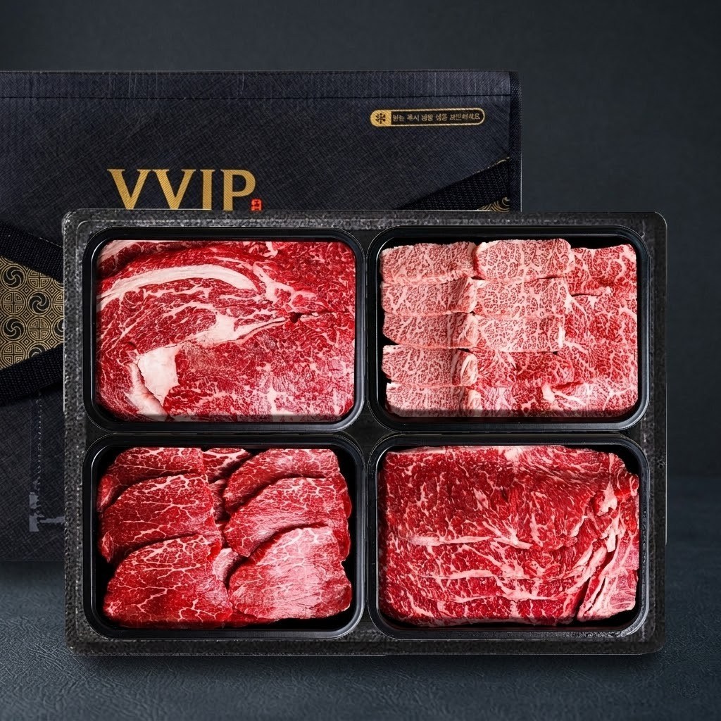 투뿔 1++ 특수부위 한우선물세트 구이용 1kg 88,900원