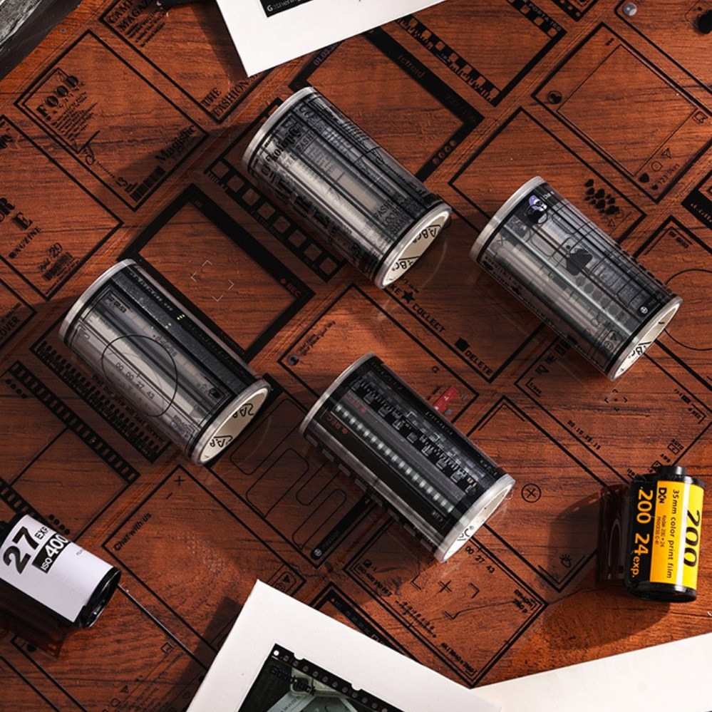 앨리스앤 빈티지 다꾸 롤스티커 마테 블랙프레임 4종 6,000원