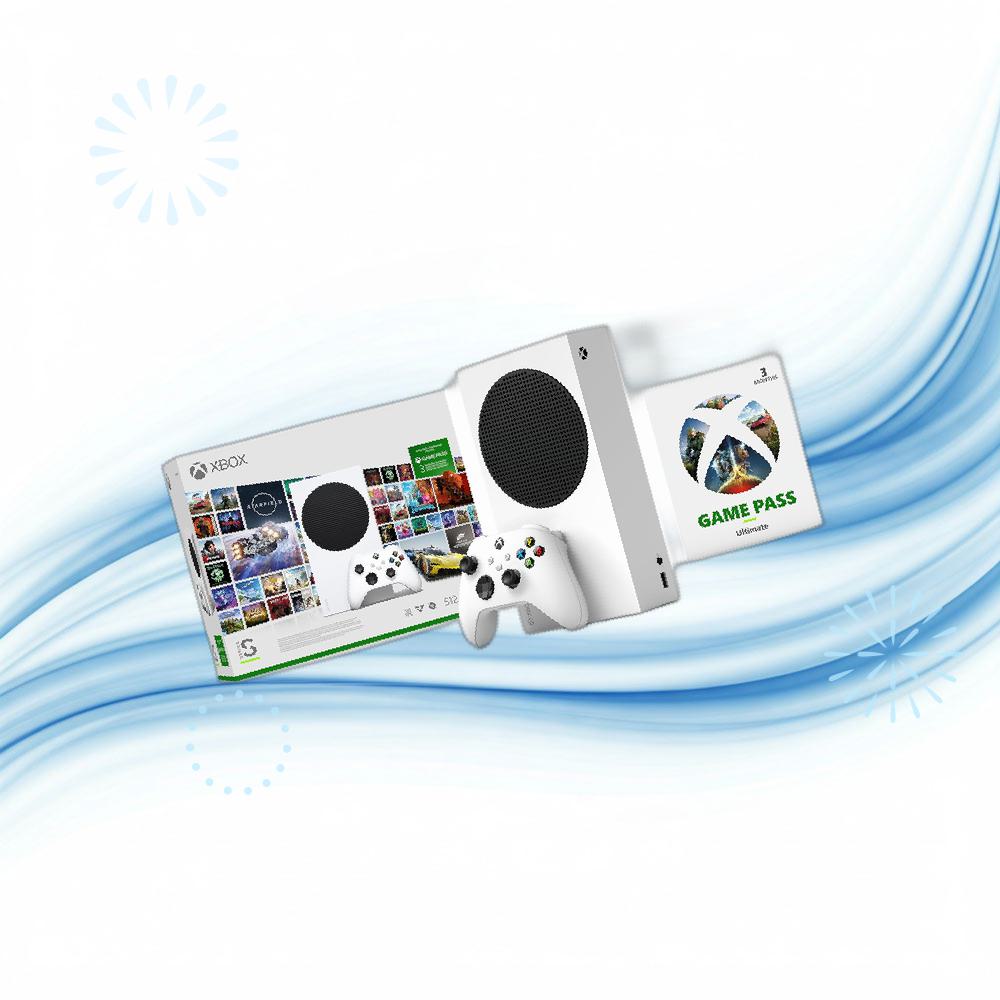 Xbox 엑스박스 게임 컨트롤러 시리즈 S 스타터 번들 - 패스 Ultimate 3개월, 512GB SSD NK 807,890원