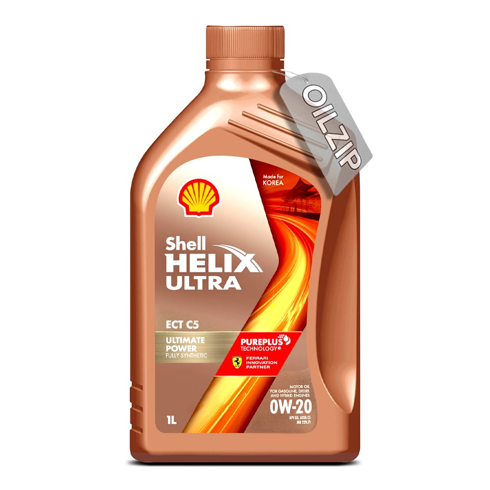 한국쉘정품 쉘 힐릭스 울트라 ECT C5 0W20 1리터/ACEA C5,/ API SQ 100% 합성엔진오일 15,700원