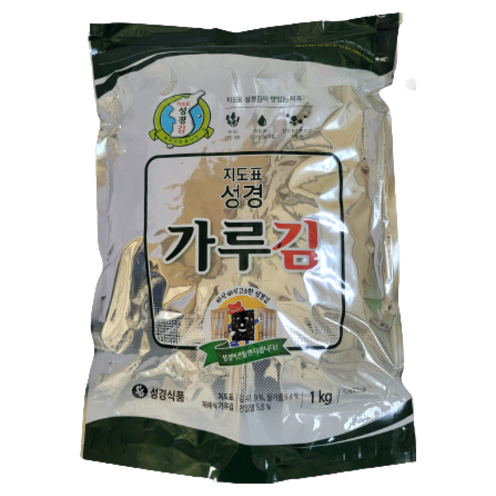 지도표성경김 재래식가루김1kg, 1kg, 1개 32,000원