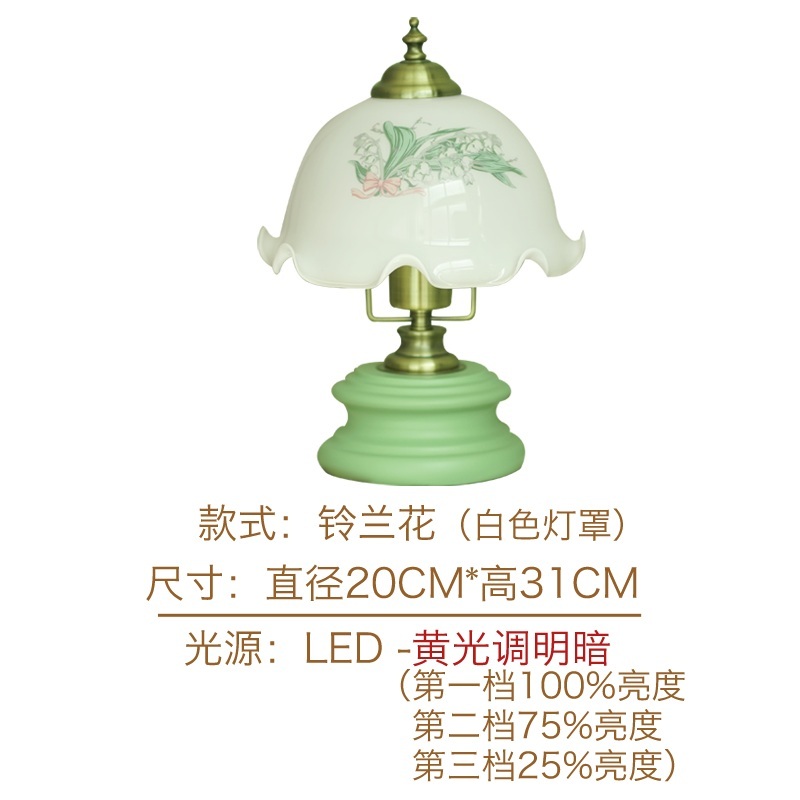 유럽풍 조명 엔틱 빈티지 침실 스탠드 조명 무드등 5W 52,200원