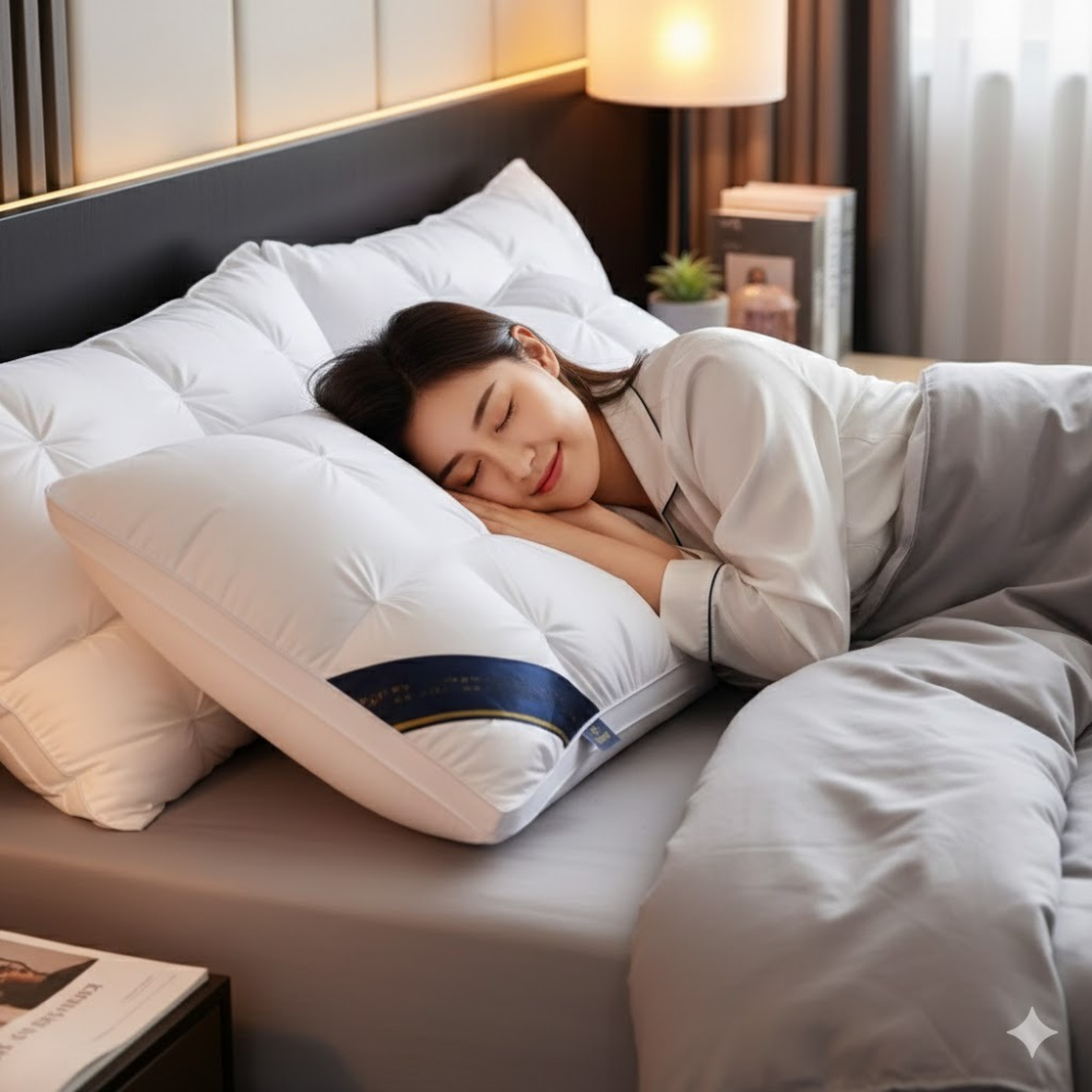 세븐버핏 프리미엄 항균 숙면 호텔 엣지베개 목편한 경추베개 지퍼형 13,000원