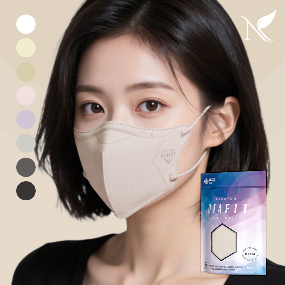 다이아핏 KF94 새부리형 국내생산 대형 마스크 파우치형 16,180원