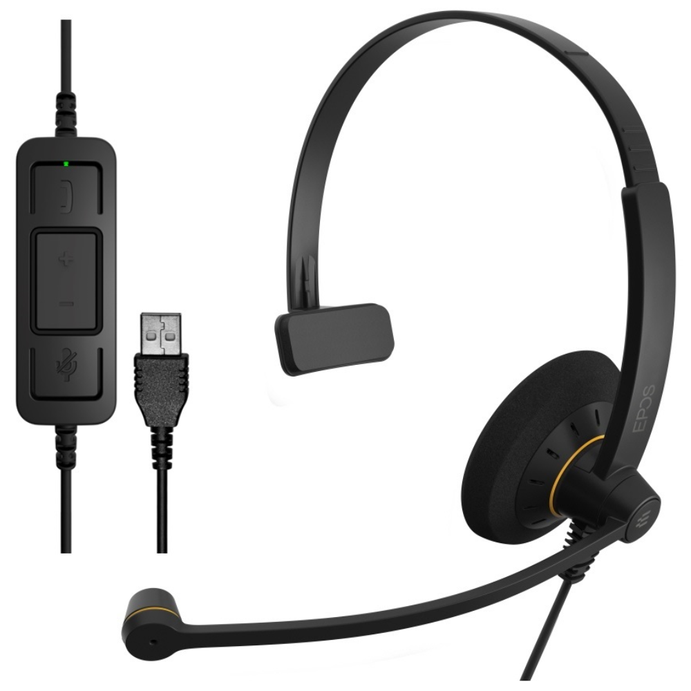 EPOS USB모노헤드셋 Impact SC30USB+타입C변환젠더 85,000원