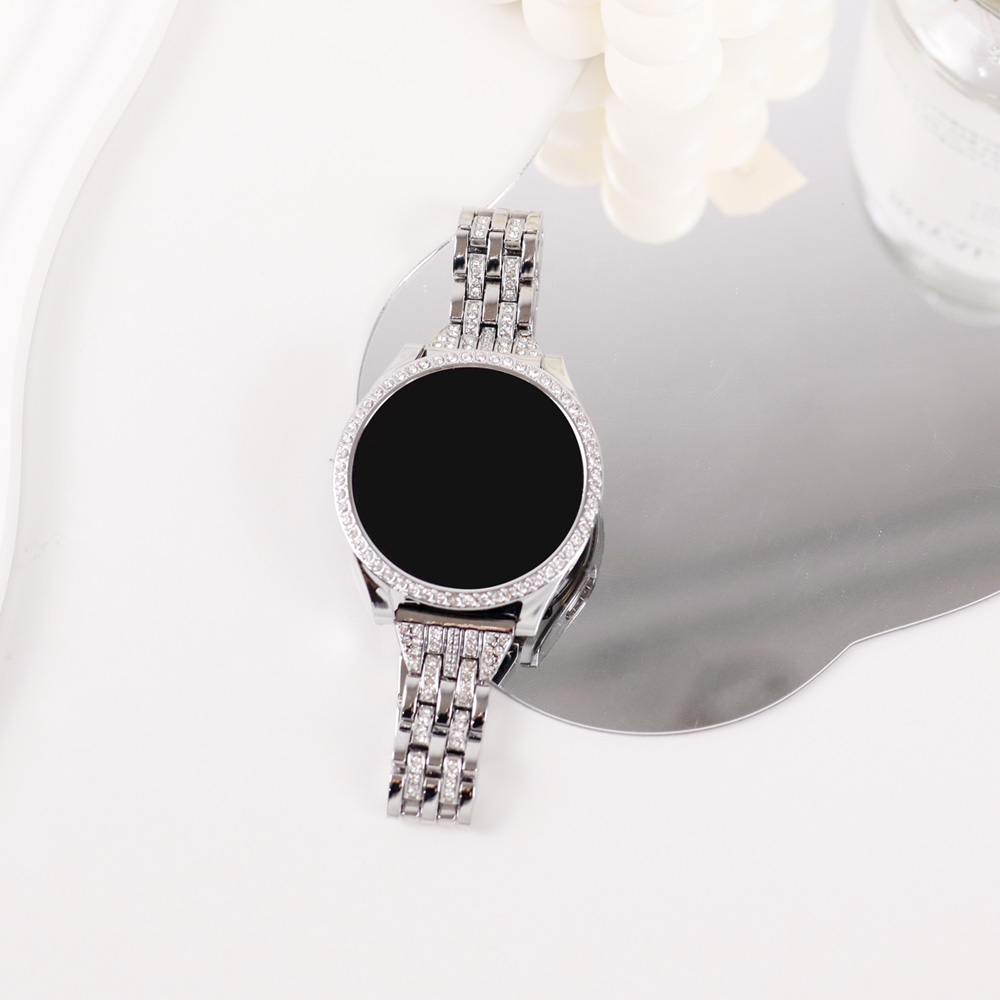 오르몽트 갤럭시워치8 7 6 5 4 3 호환 클래식 큐빅 브레이슬릿 메탈 갤럭시워치스트랩 시계줄 줄질, 실버 14,870원