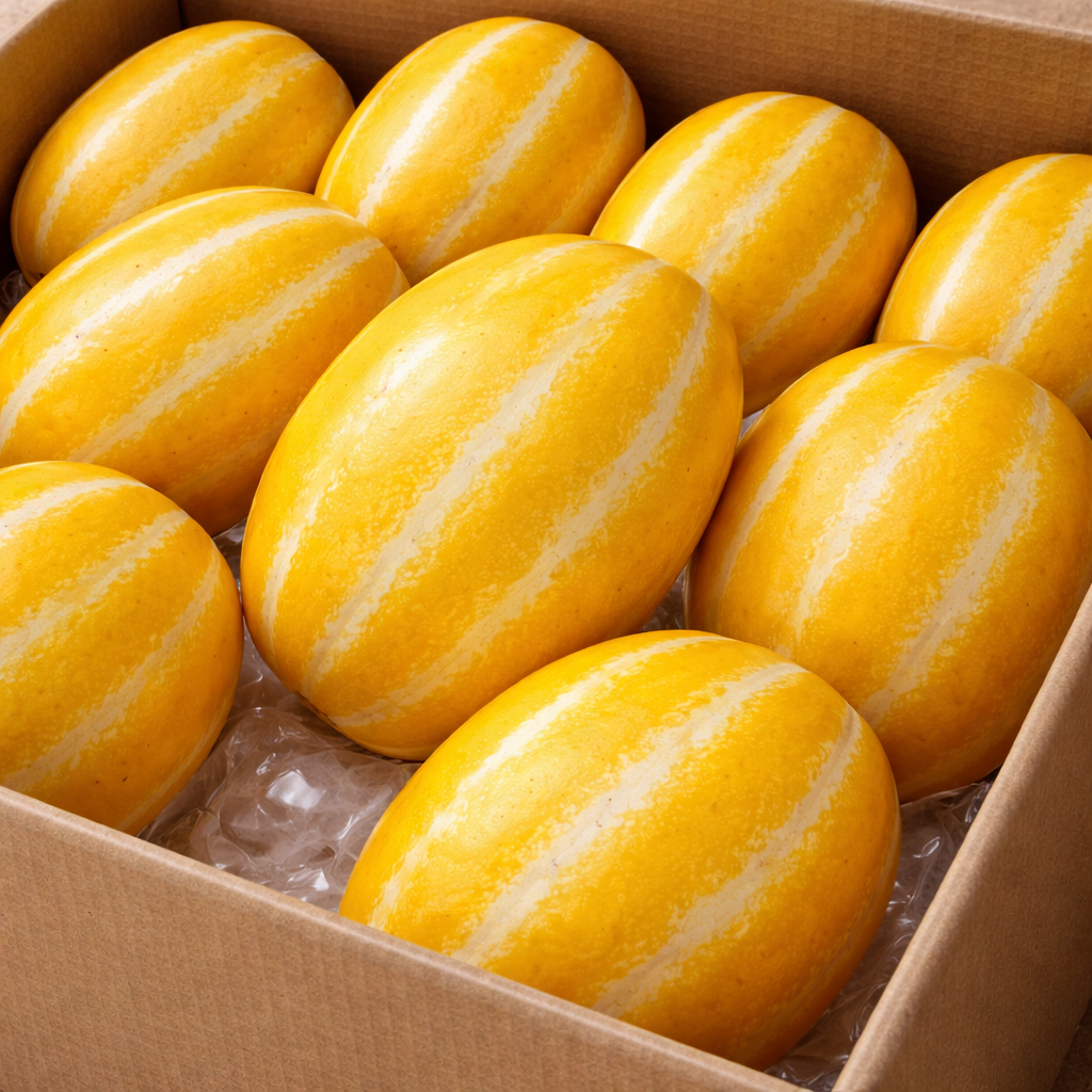 [최대21Brix] 당일수확 가정용 성주 참외, 1박스, 10kg 63,820원