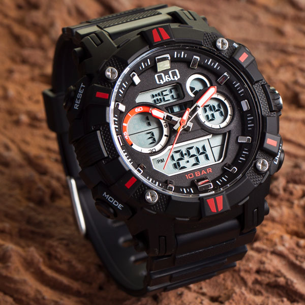 MAN-BLACK 스포츠시계 전자시계 군인시계 100M방수 GW88J-003Y 42,000원
