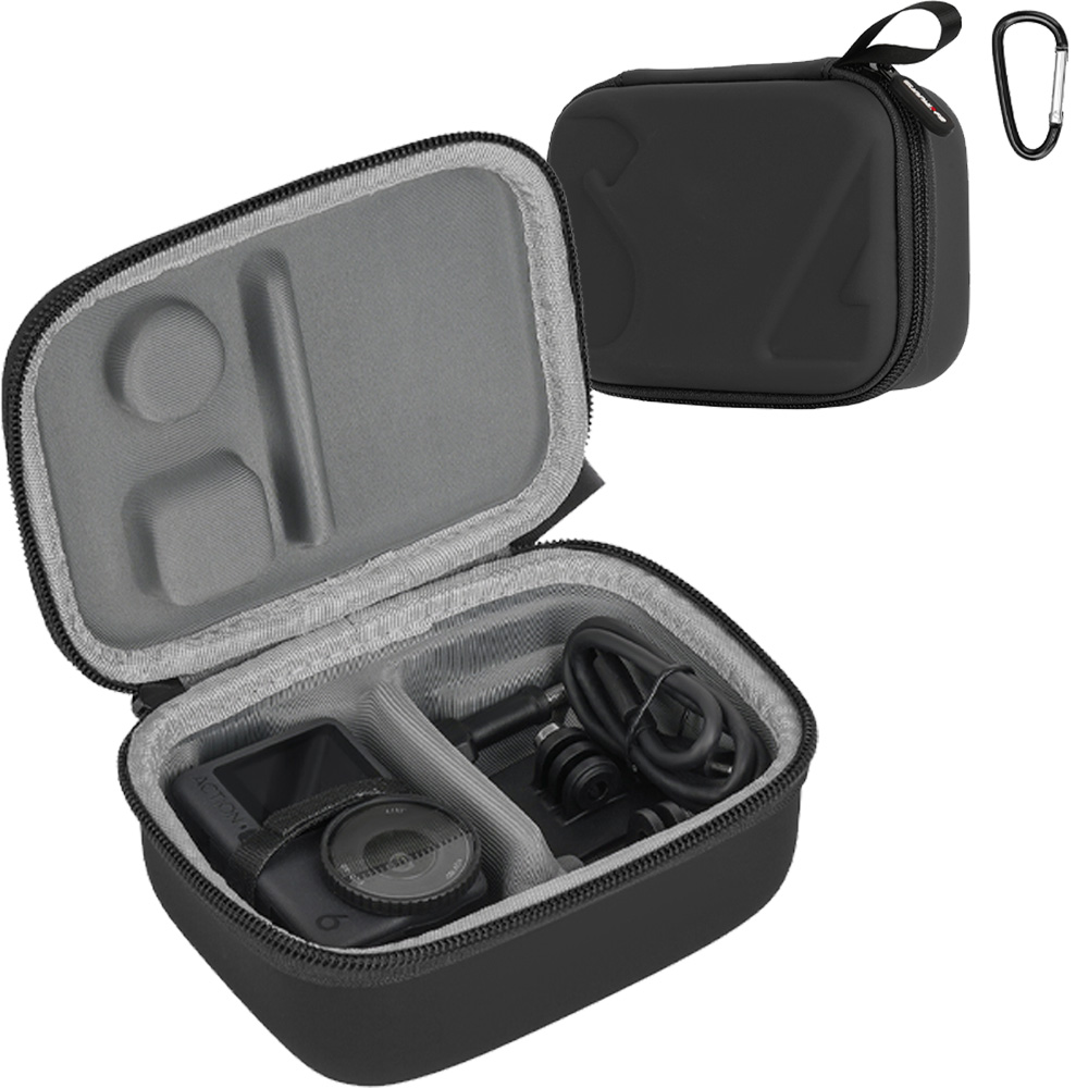 써니라이프 DJI 오즈모 액션6/5 프로/4/3 스탠다드콤보 케이스 (액션캠 미포함) 액션캠 보호 카메라 수납 가방 액세사리, 블랙 18,900원