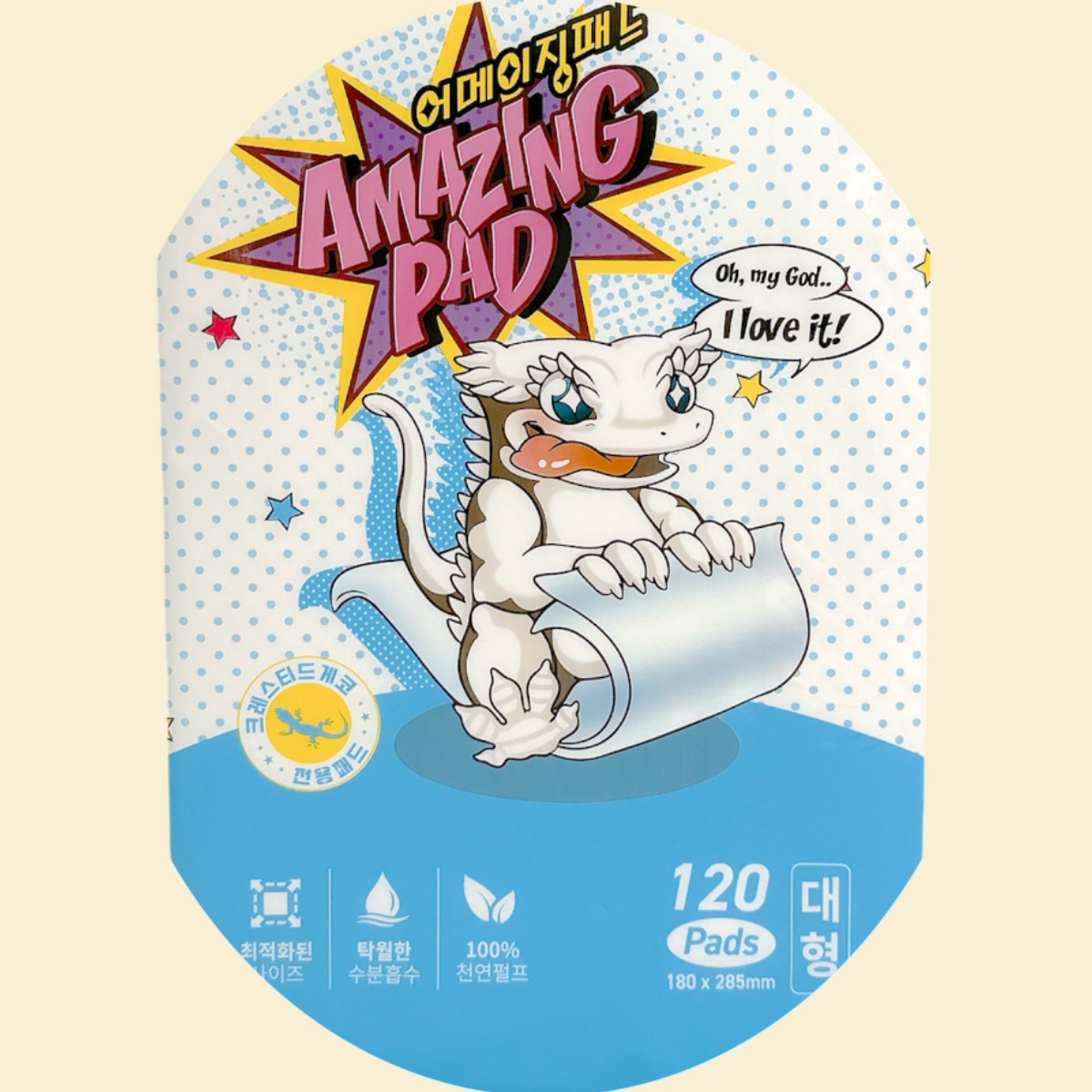 야야랜드 두렙 어메이징패드 대형 도마뱀 전용바닥재 파충류 바닥재 7,100원