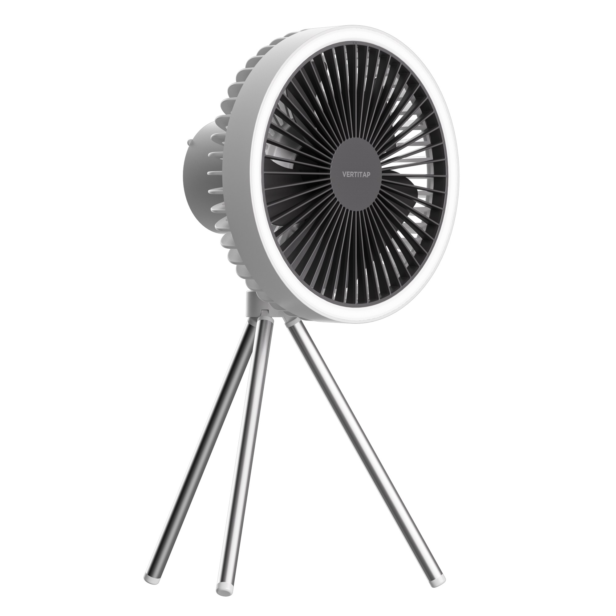 버티탭 캠핑무선선풍기 10000mAh 캠핑써큘레이터 탁상용 휴대용선풍기 충전식 무드등 미니써큘레이터, 화이트 29,800원