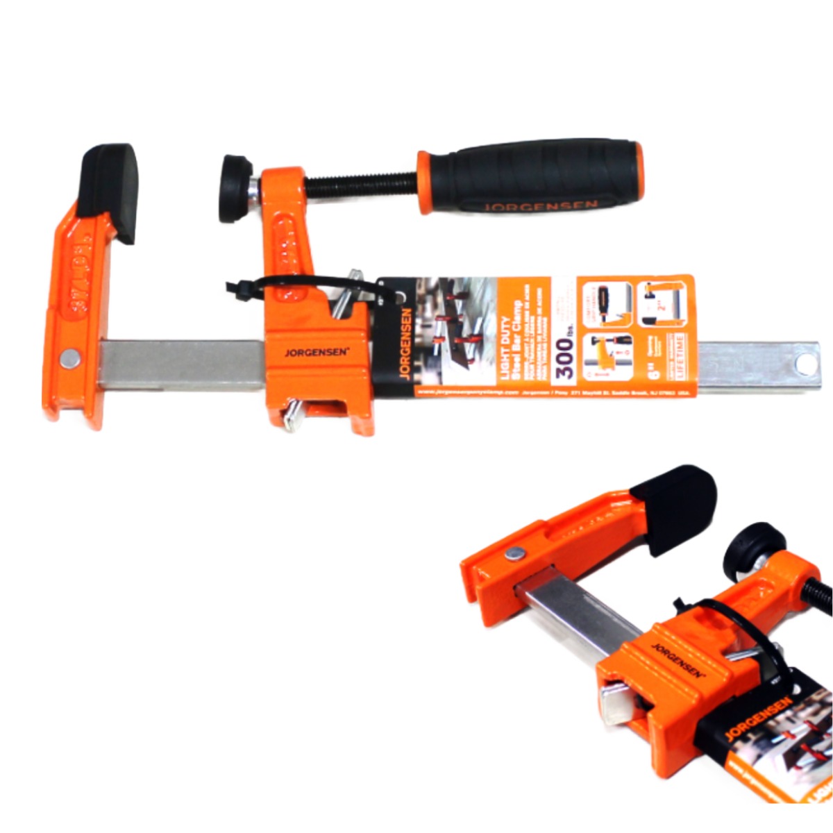 포니 요르젠센 클램프 LD바클램프 목공방 목공작업 3704-LD 4,930원