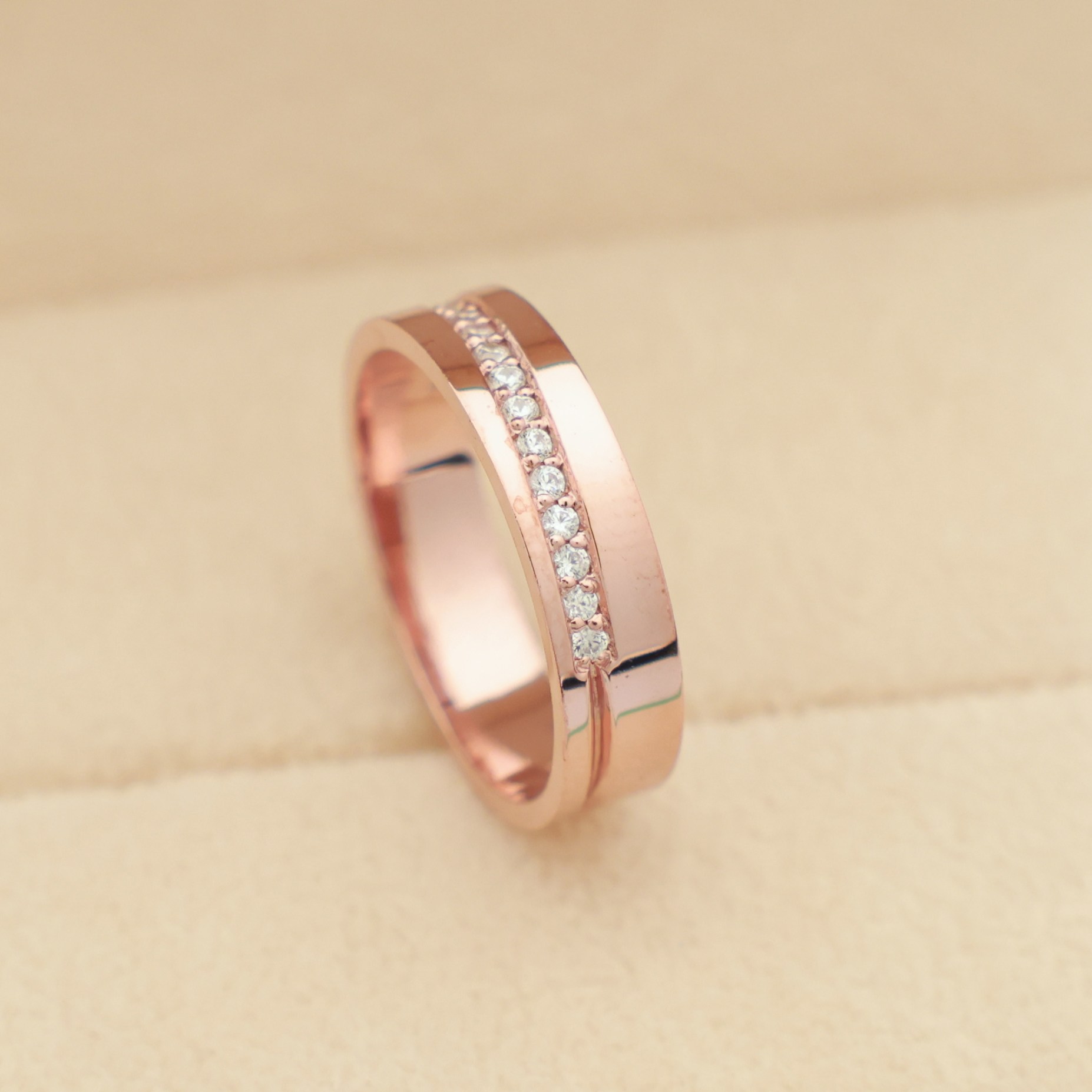 14k 18k 로즈골드 반지 큐빅 행운 패션 심플 데일리 선물 레이어드(R264) 체리스쥬얼리 769,540원