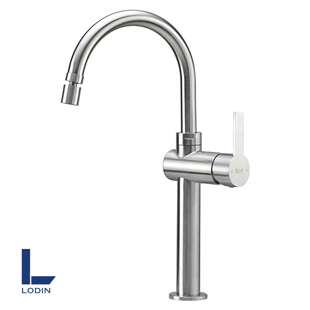 로딘 고급 탑볼 파우더 세면대 수전 무광 스텐304 원홀 세면 욕실 수도꼭지 69,800원