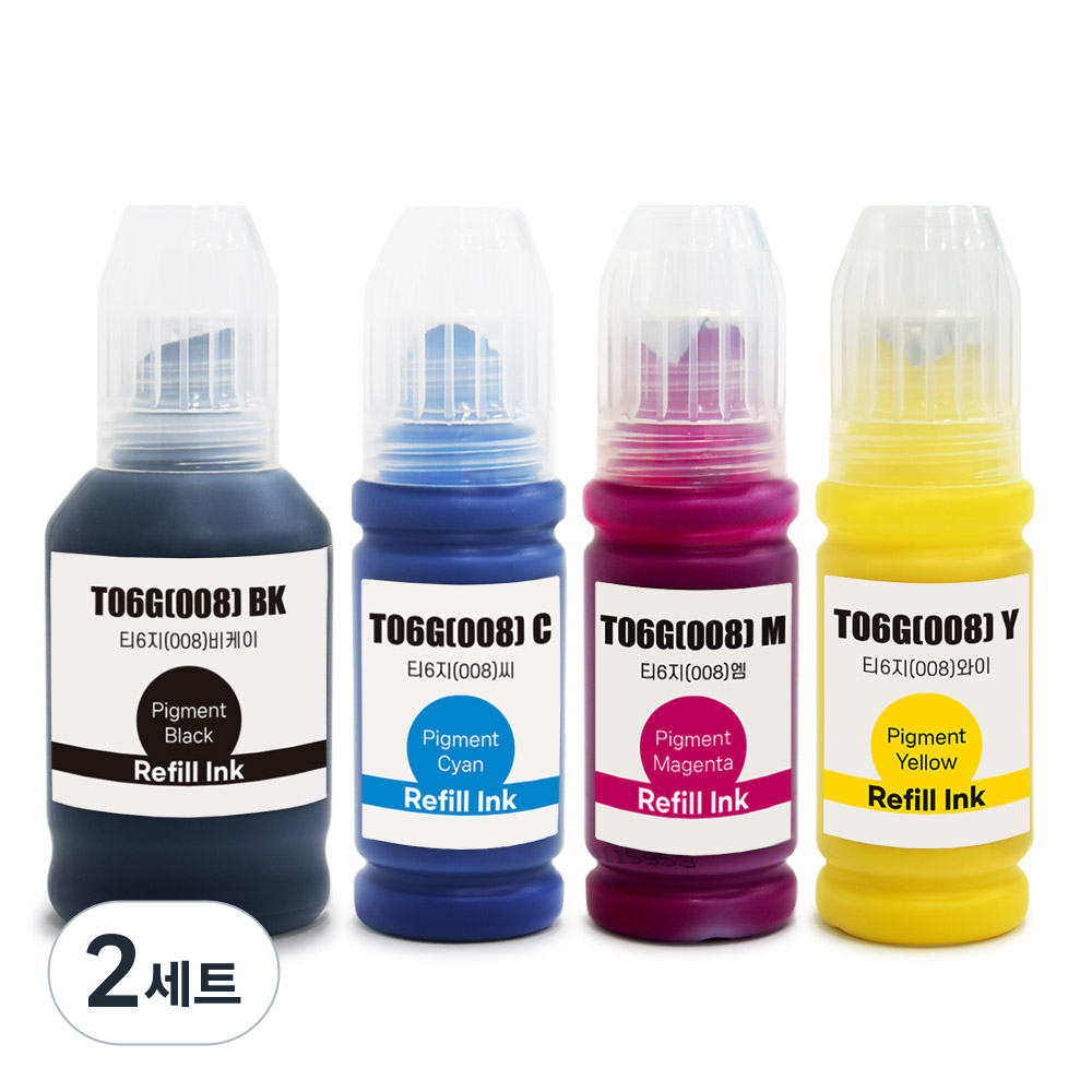 잉크다파라 엡손 호환잉크 T06G 세트 32,500원