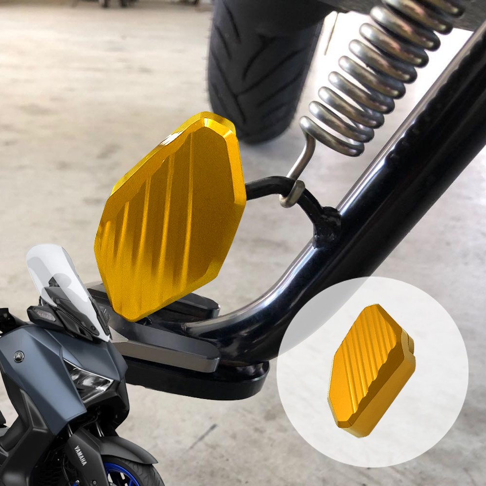 오토티엔 야마하 XMAX300 2023년-2025년 튜닝 사이드스탠드 윙커버 날개패드, 1개 25,000원