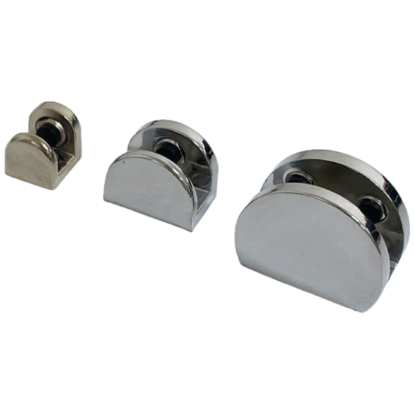 가구가구또가구 타원유리선반 선반브라켓 욕실선반부속, 소(니켈), 1개 990원