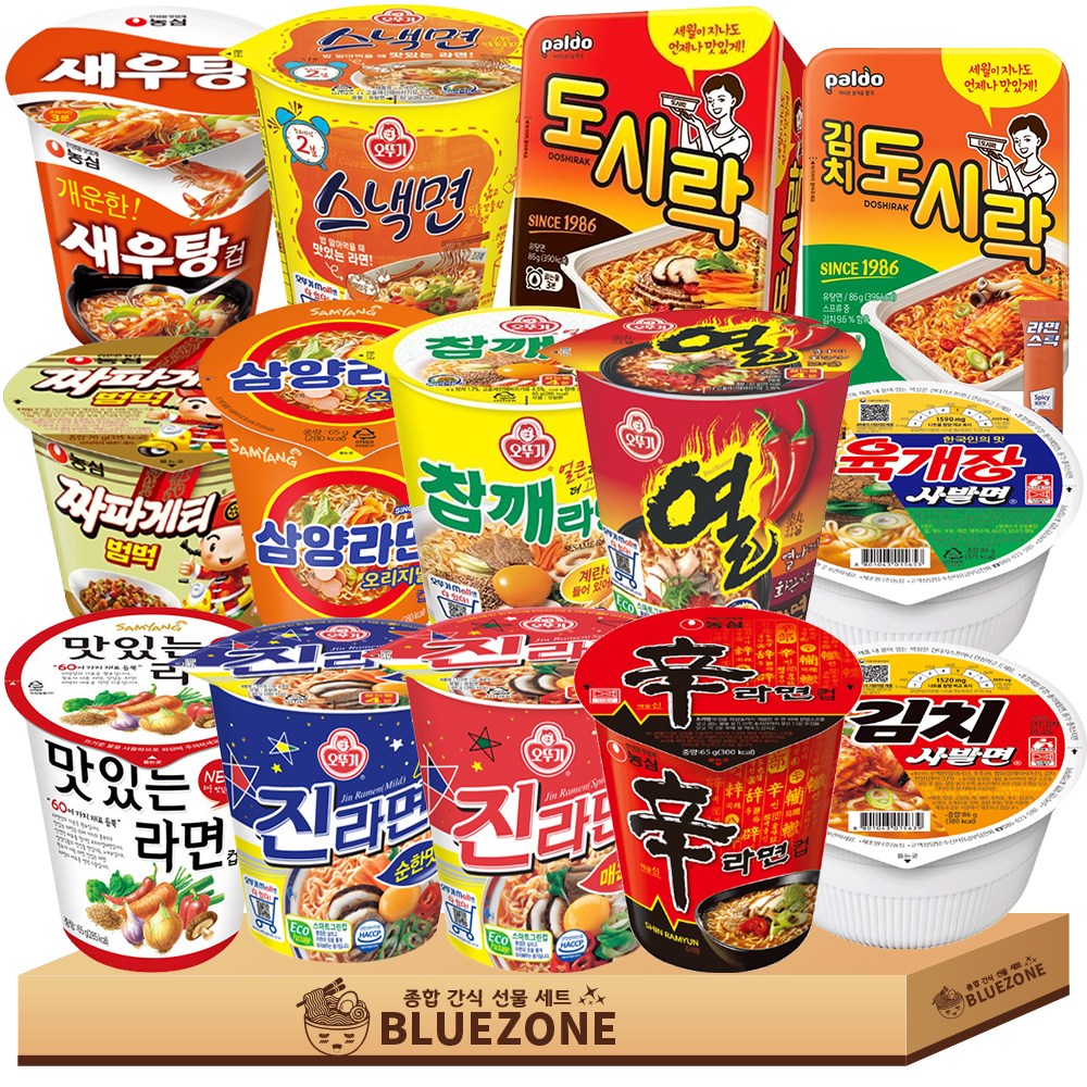 인기 소컵라면 진매1 진순1 참깨1 열1 스낵면1 신라면1 육개장사발1 김치사발1 짜파게티범벅1 새우탕1 김치도시락1 도시락1 맛있는라면1 삼양라면1 라면스틱1, 1박스 19,980원