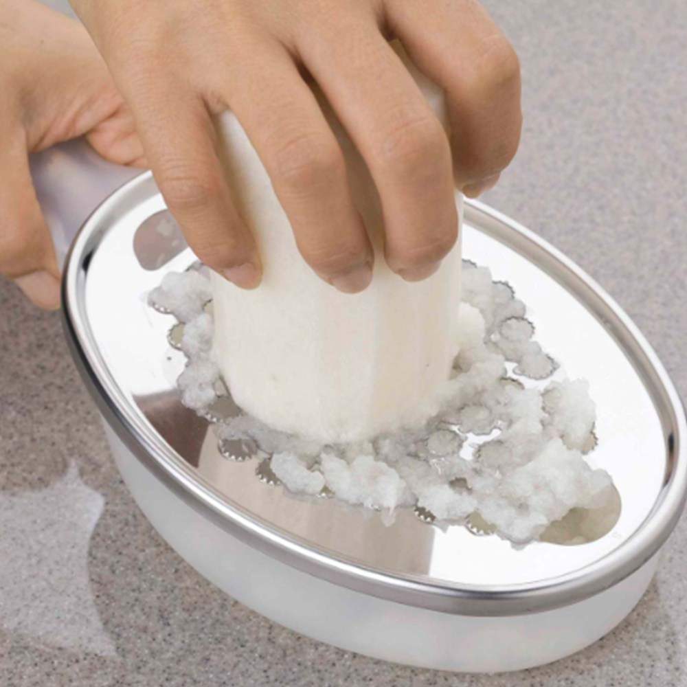 시모무라 강판 스텐 손잡이 무 감자 과일 이유식 투명 16,000원