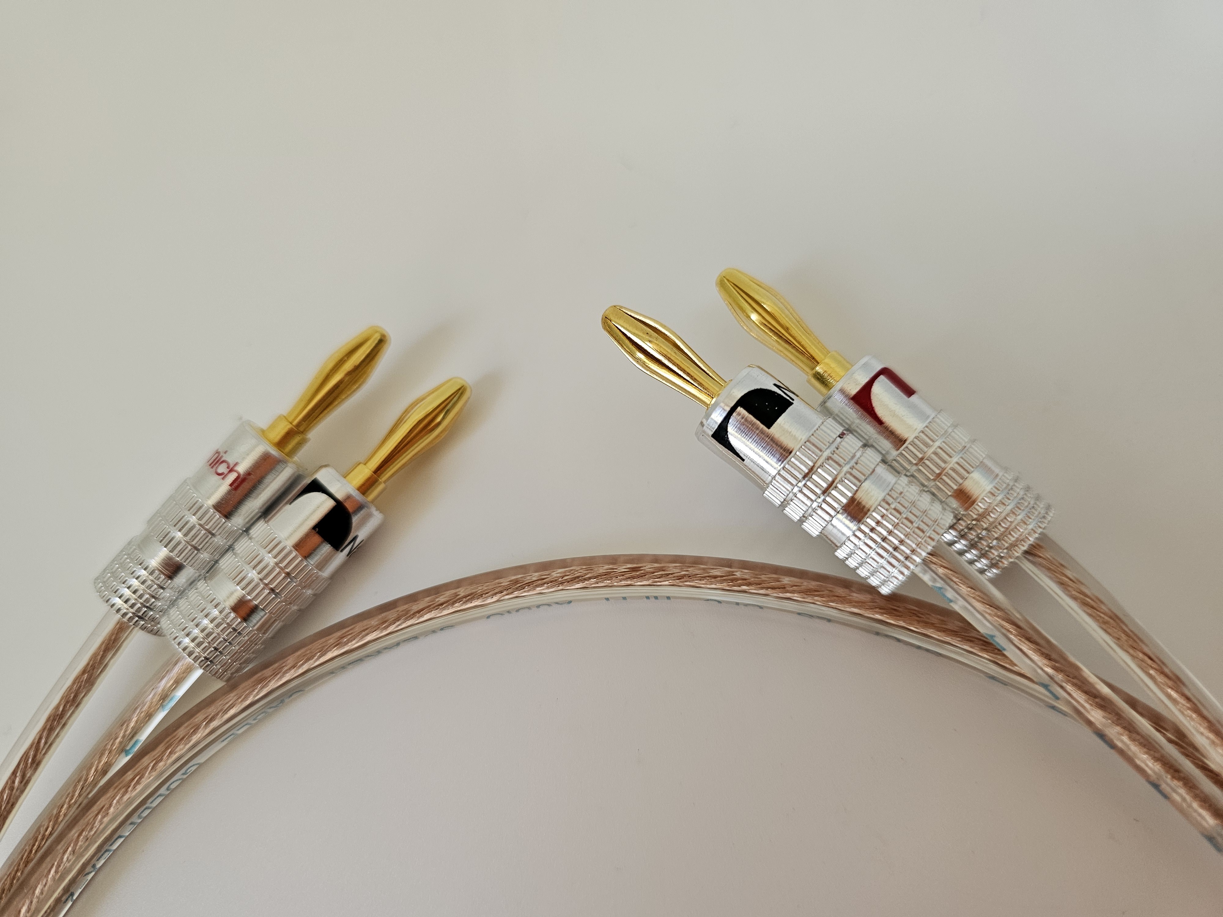 LS전선 OFC무산소동 2sq 하이엔드 스피커케이블 바나나플러그 제작 (1m) 36,000원