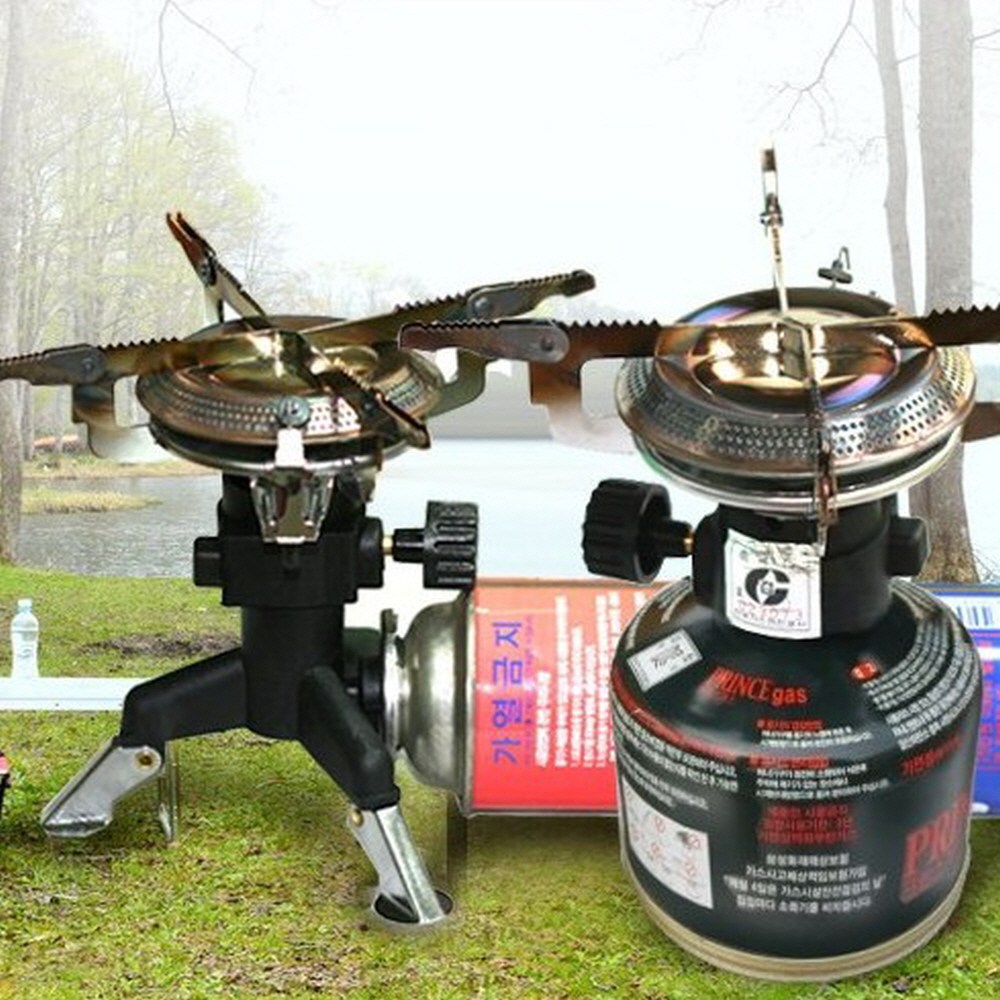 캠핑 버너+아답터 나사방식 부탄가스 휴대용 버너 +바람막이 12단 54,800원