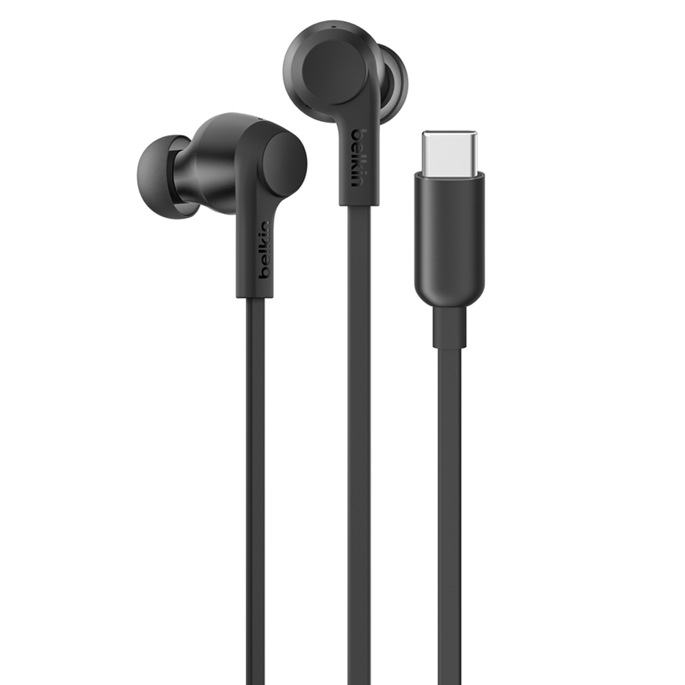 벨킨 사운드폼 USB C타입 커널형 액티브 노이즈 캔슬링 Hi Res 이어폰, 블랙, G3H0003fqBK 29,900원