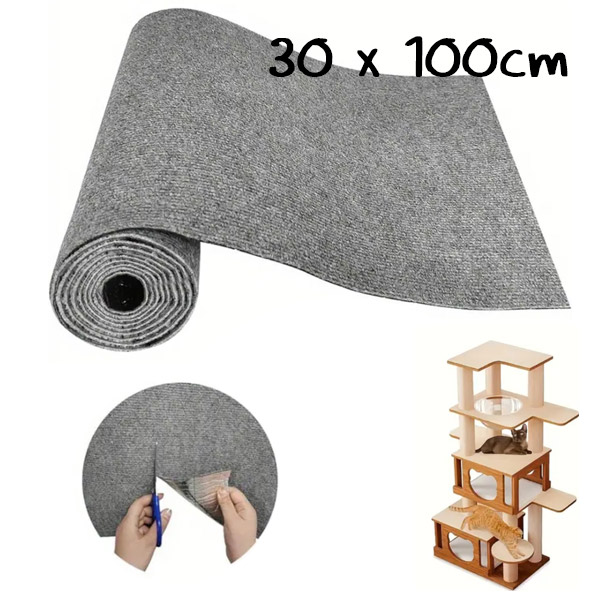 잘라쓰는 부착형 스크래쳐 붙이는 고양이 스크래쳐, 1개, 다크그레이 5,980원