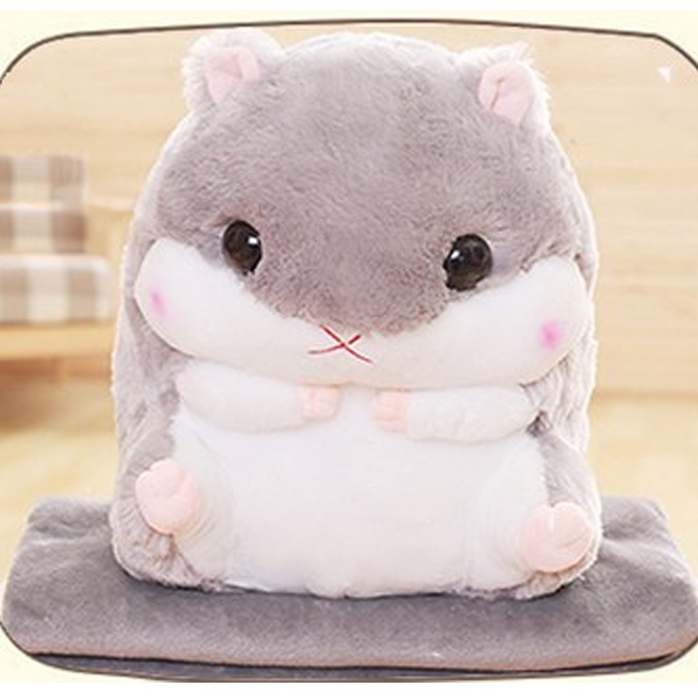 5시주문건 당일배송 인기상품 BEST 볼빨간 햄스터방석 / 2in1 햄스터쿠션 담요 모음전 빠른배송, 그레이 18,400원