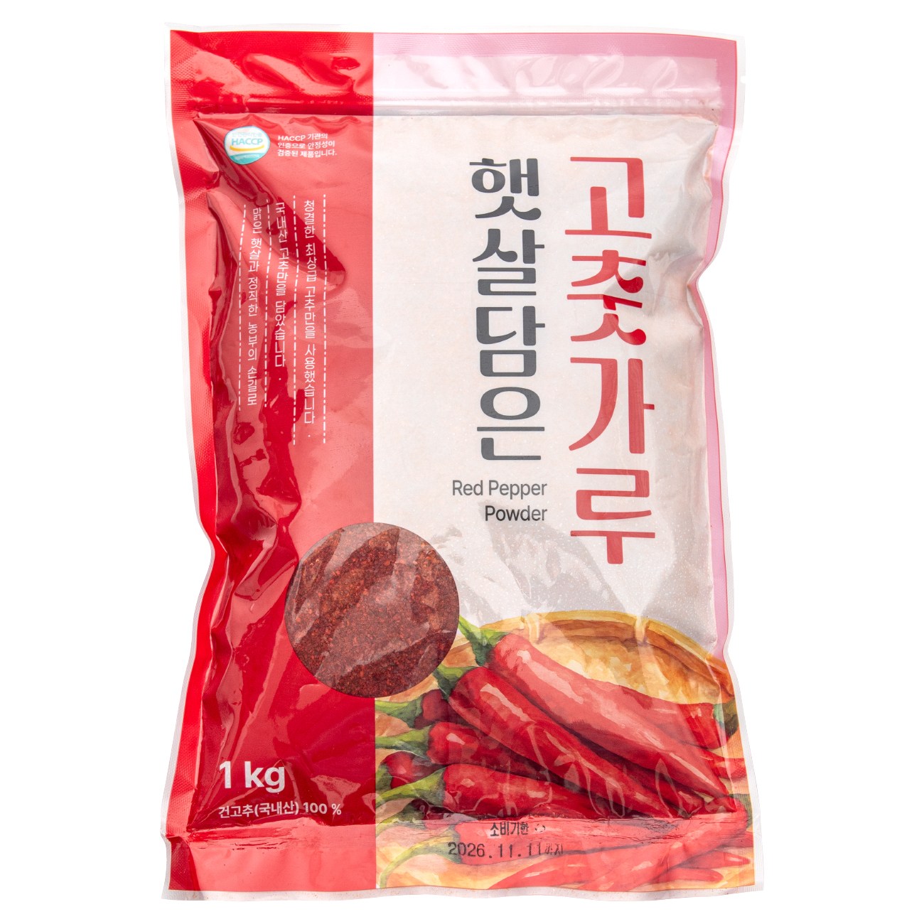 국산 경북 영양산, 햇살담은 고춧가루, 6개한세트 10근 6키로, 보통매운맛, 6kg, 1세트 179,900원