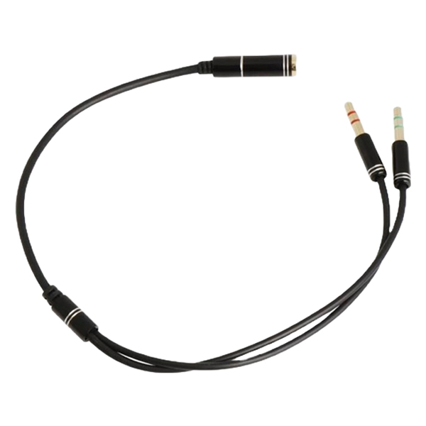 사운드판다 게이밍 PC연결용 이어폰 분배기, Y잭, 블랙 4,900원