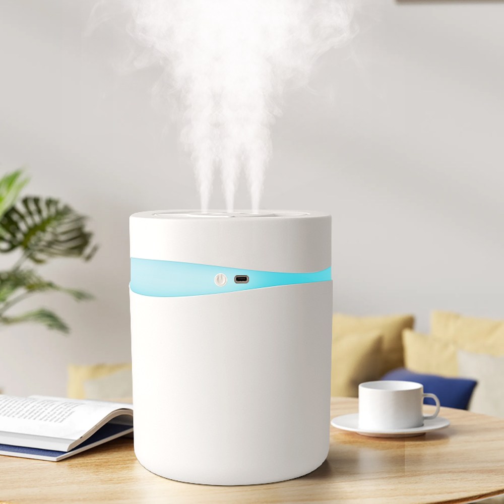 Fowod 3.5L 대용량가습기 3중 분무 무소음 초음파 가습기, 흰색, 현재가 20,500원