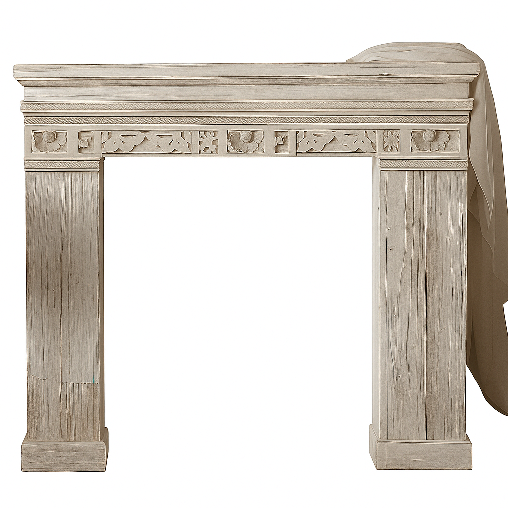 온담결 엔틱 콘솔 벽난로 모형 장식장 벽난로콘솔 복도 북유럽 인테리어 390,000원