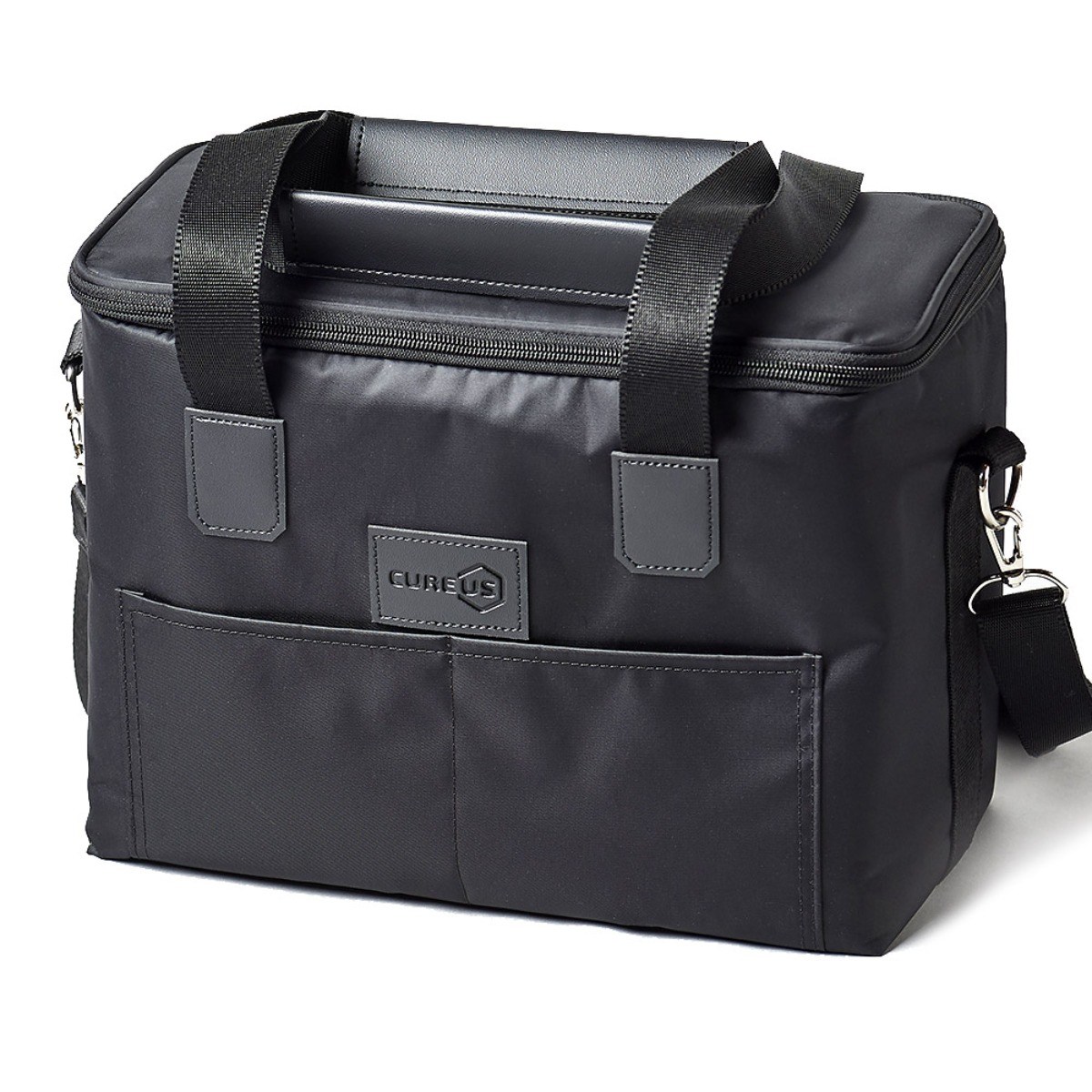 큐어스 클래식 도시락가방 보냉보온 직장인 9L 중형 블랙, 블랙 61,000원