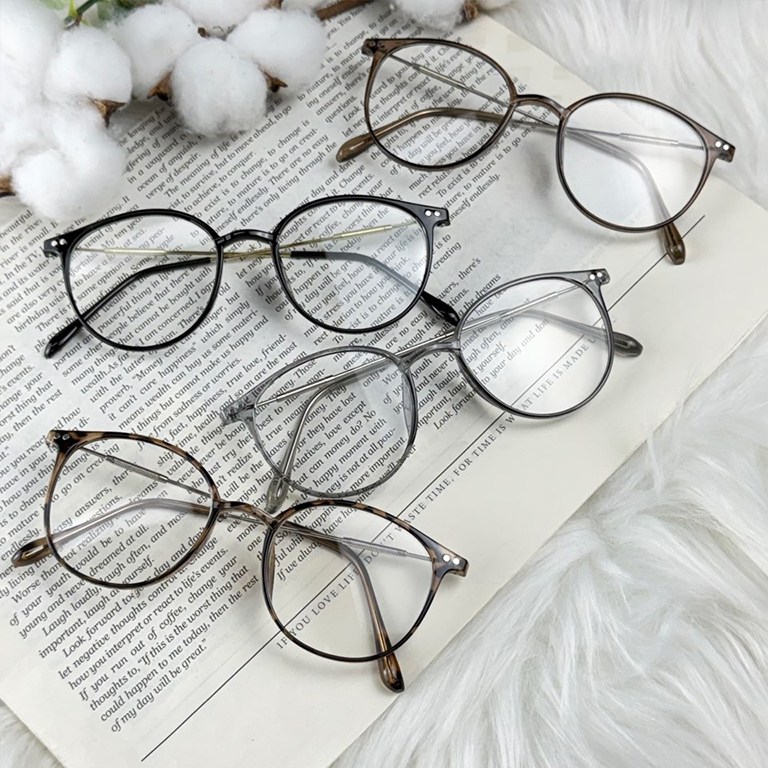 디아브 라운드 뿔테 블루라이트 차단 안경 빅사이즈 오버사이즈 패션 4,900원