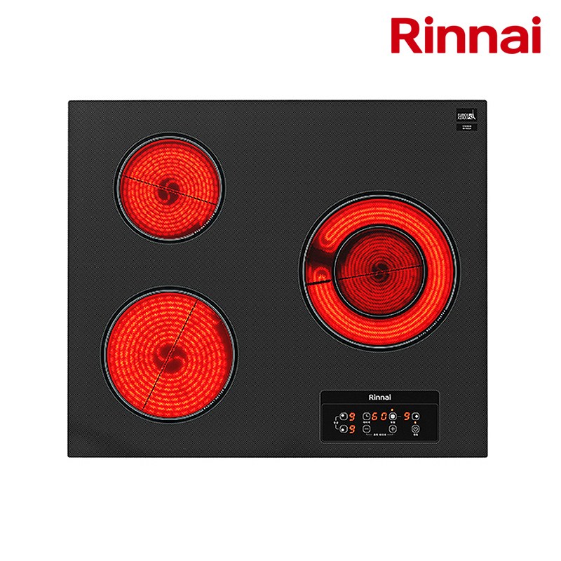 린나이 빌트인 3구 하이라이트 전기렌지 RH-B33A 274,000원