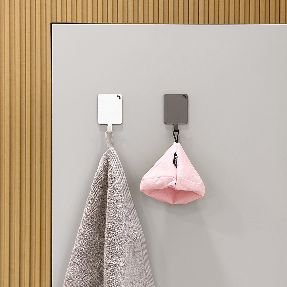 모나코올리브 모노스퀘어 자석후크 화이트 + 티탄 세트 6,500원