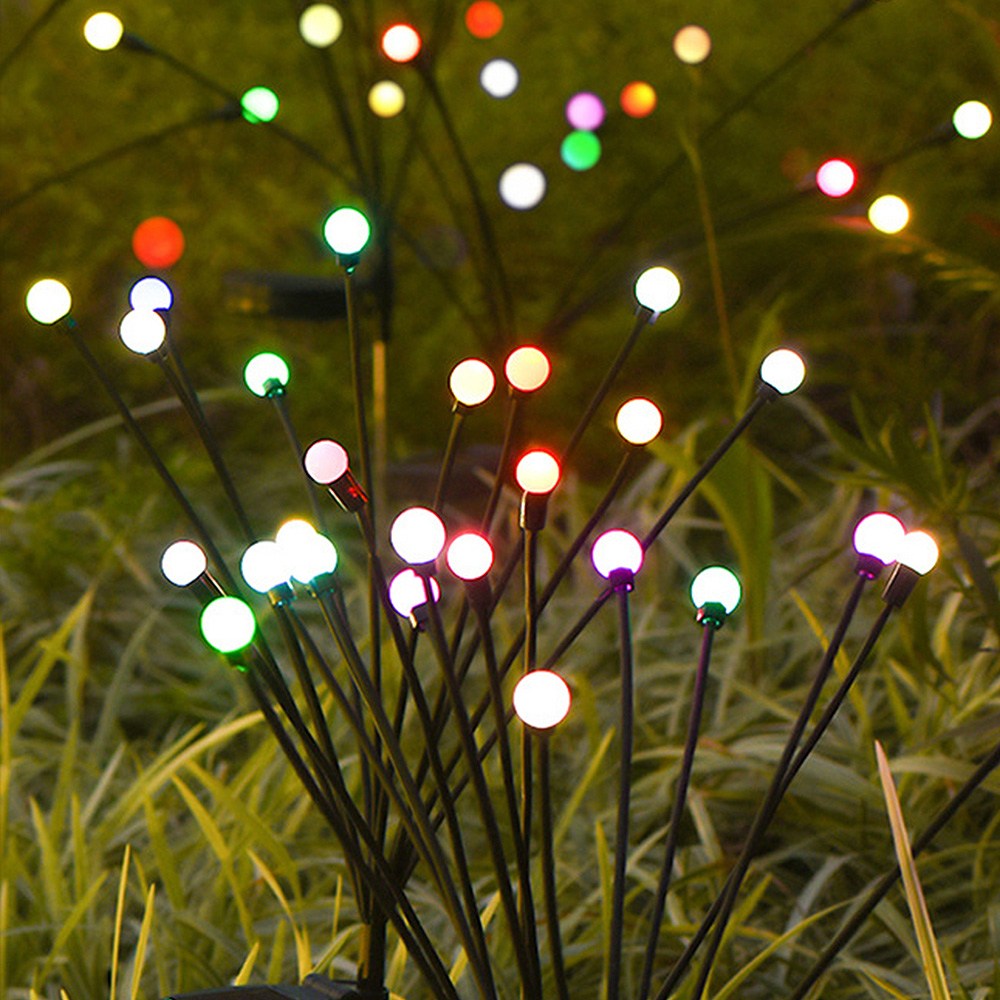 태양광 방울전구10구 꽃다발반딧불전구 자동점멸 정원파티 17,800원