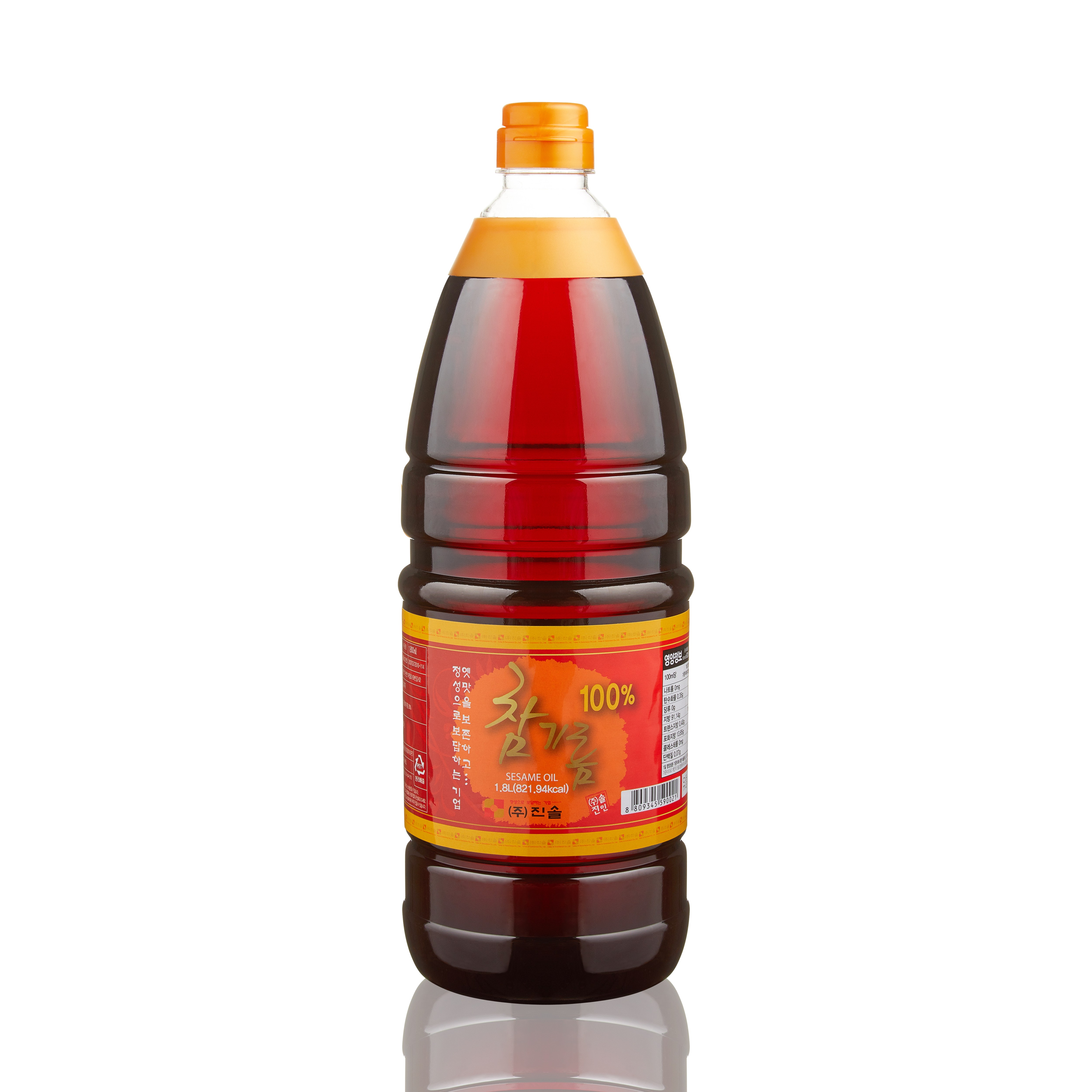 주식회사 진솔 100%참기름 1.8L X10EA, 10개, 1.8L 230,000원