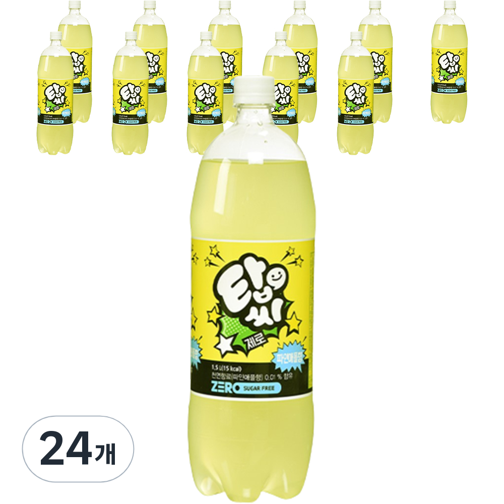 탑씨 제로 파인애플향 탄산음료, 1.5L, 24개 27,800원