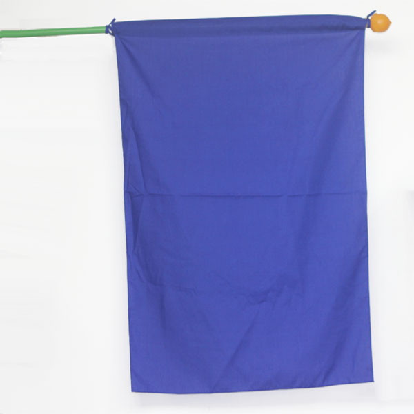 파티로 대형 응원깃발 대 운동회 응원기 그림그리는 깃발, 파란색(중/60x90cm)+플라스틱깃대 18,500원