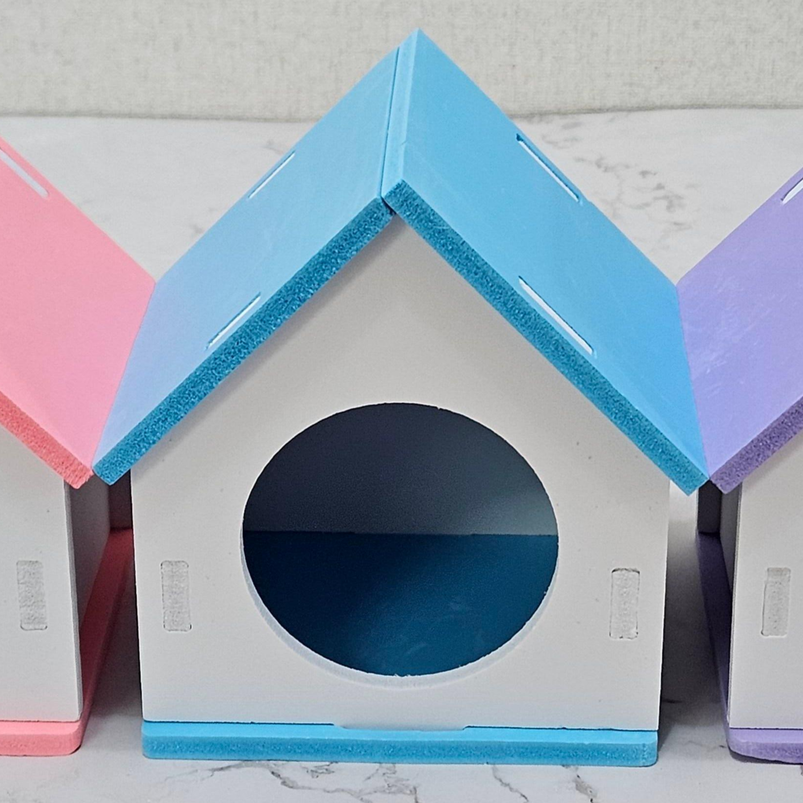 조립식 포맥스 지붕 은신처 크레스티드 게코 도마뱀 파충류 소동물 사육장 꾸미기 인테리어 반짝CR 4,900원