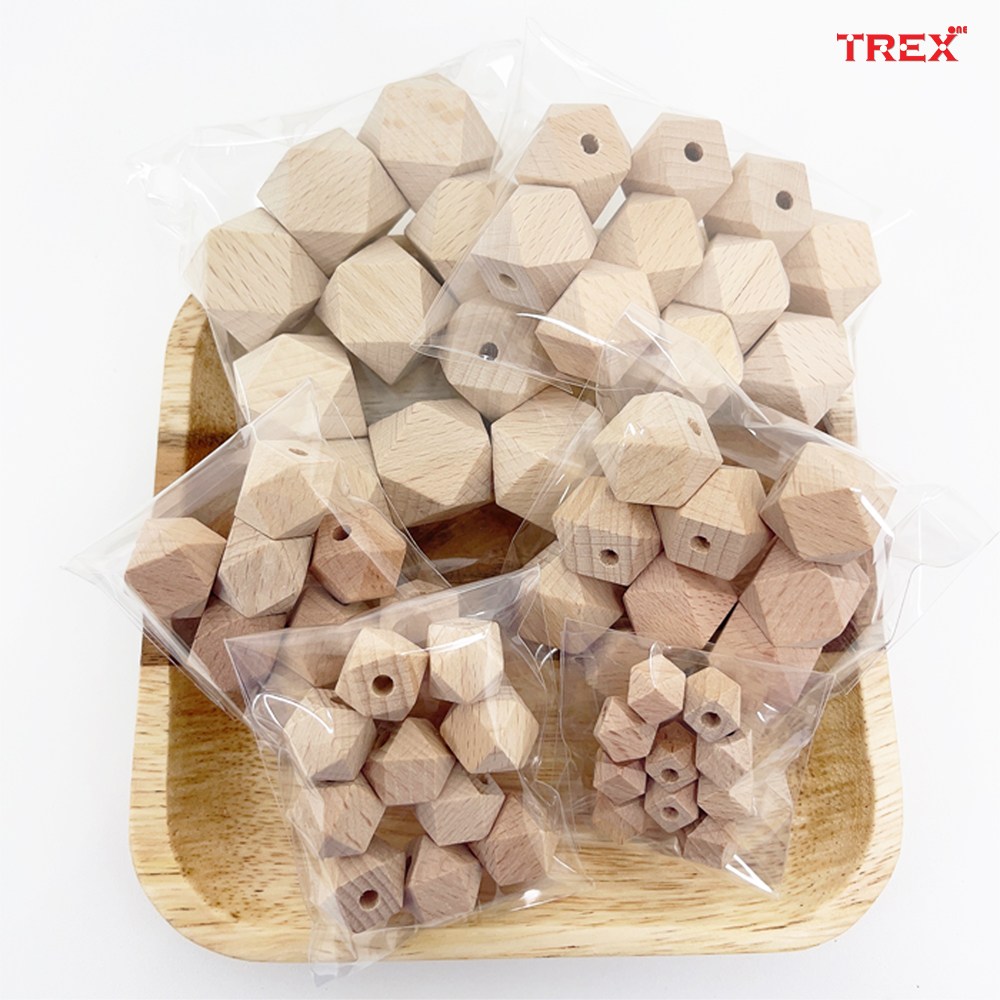 트랙스원 비취목육각구슬 10개묶음 우드육각볼 육각구슬 나무육각구슬10pcs 2,300원