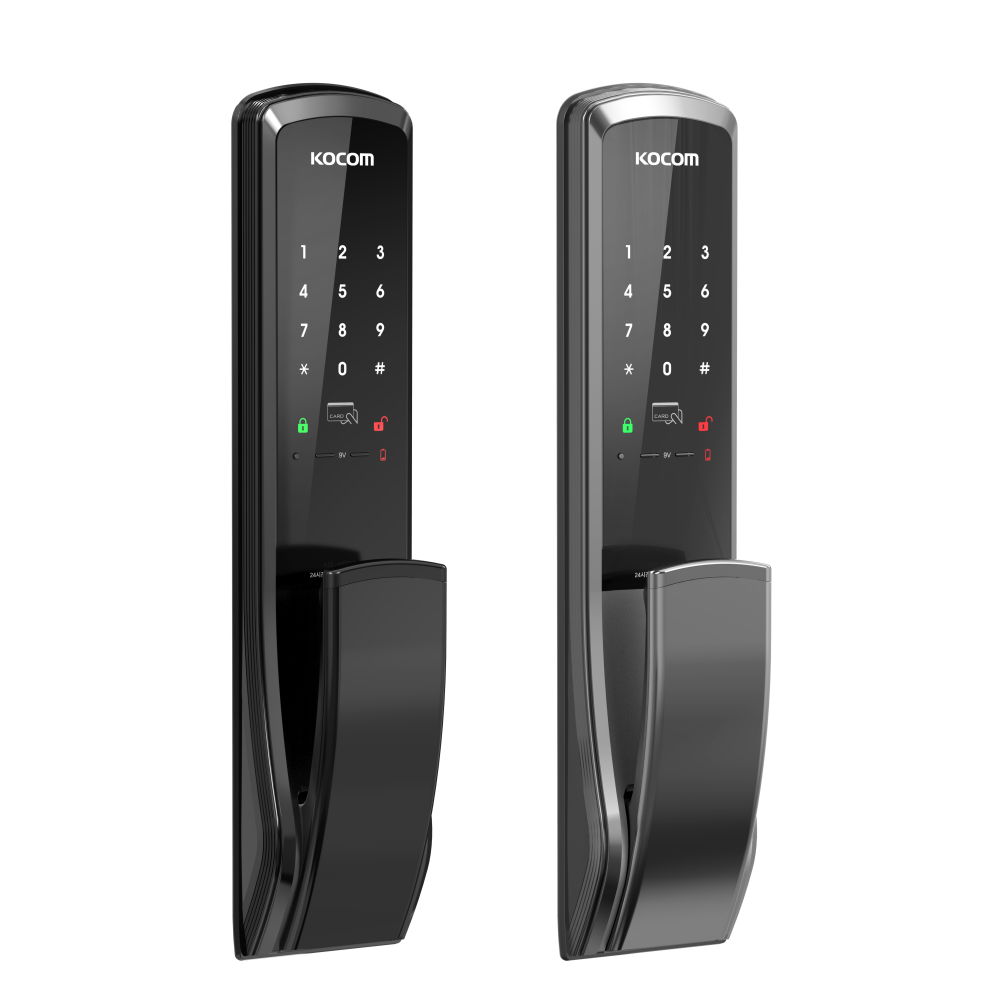 코콤 프리미엄 푸시풀 도어락 KDL-NP850(비밀번호+카드키) 125,000원