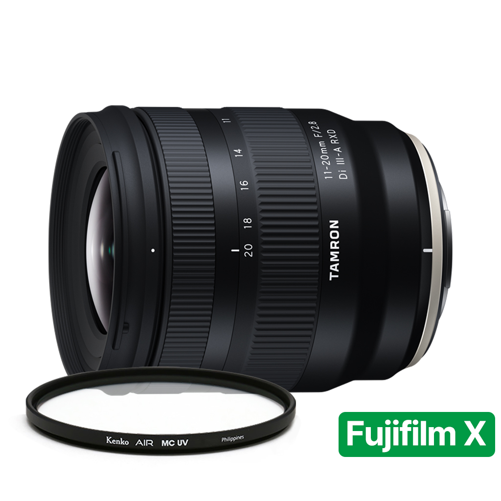 [지금사면 무상보증 3년] 탐론 11-20mm F/2.8 Di III-A RXD B060 후지 X마운트 + 겐코 AIR MCUV 67mm, 단일상품 1,037,000원
