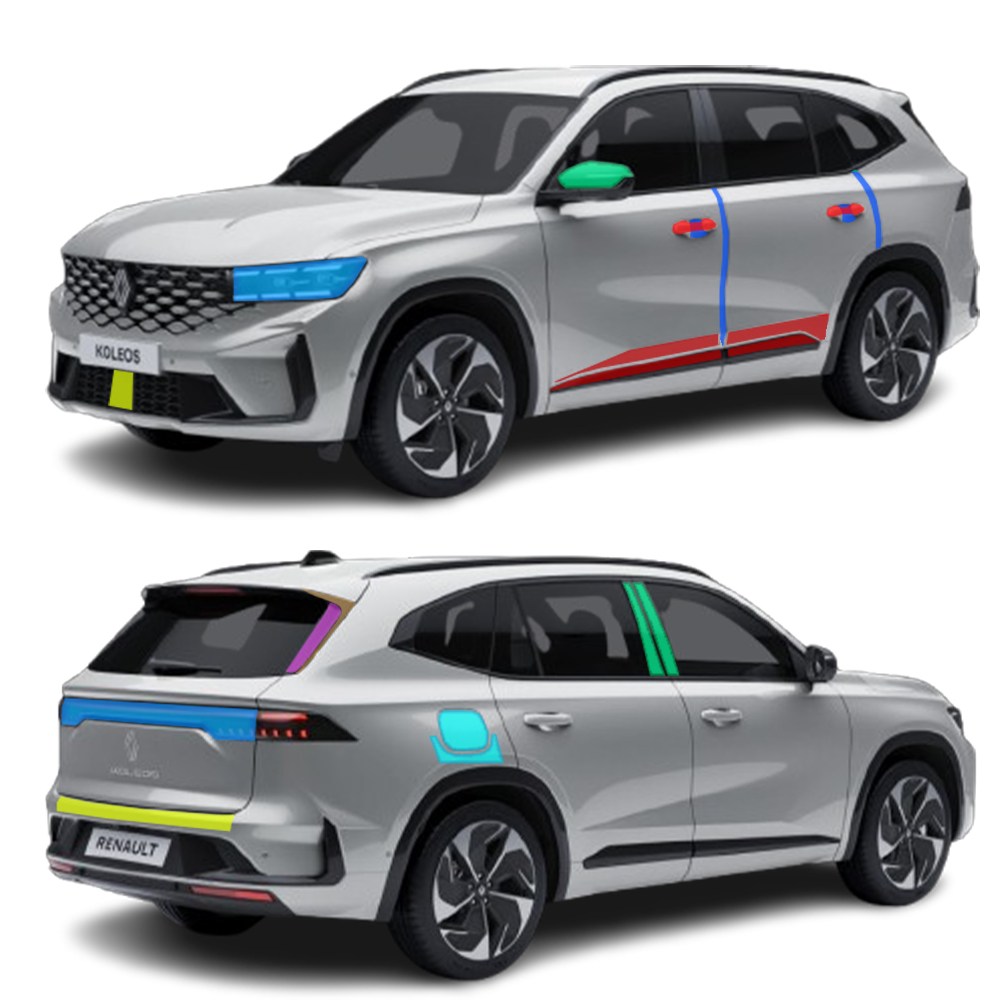 스킨엑스 그랑 콜레오스 PPF 외장 필수 패키지 차량보호필름 167,000원