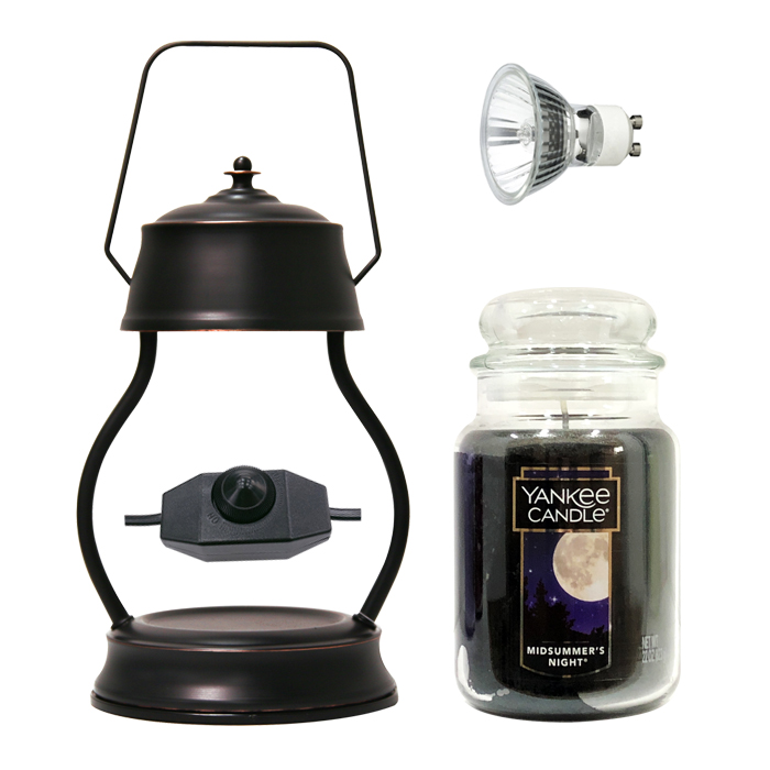 양키캔들+ 스텔라 캔들워머(브론즈) 빛조절 세트 (전구1개), 미드썸머나잇 30,900원