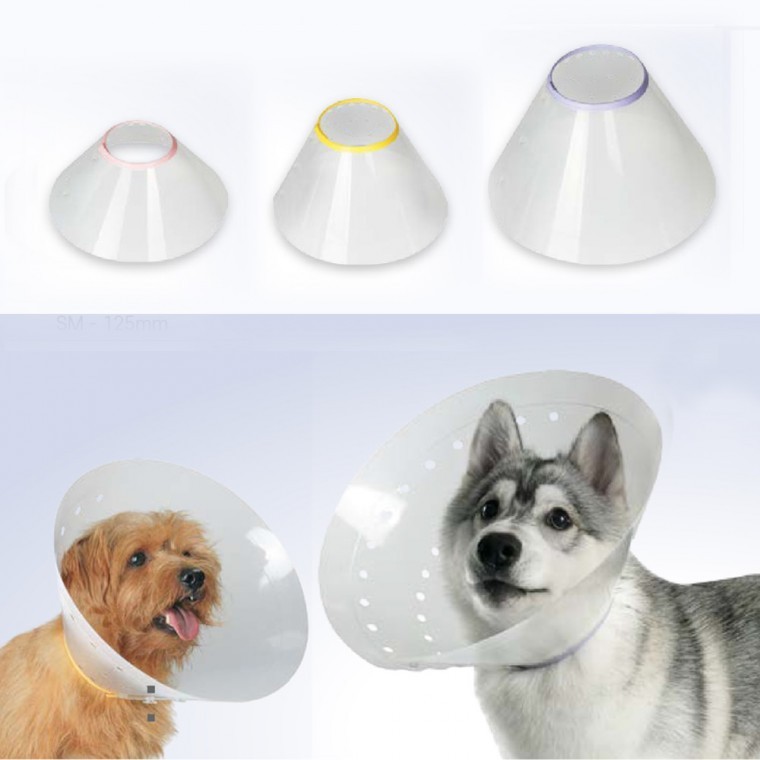 [럽펫] 동물병원전용 강아지 고양이 중성화 넥카라 플라스틱 넥카라 길이조절가능 17,570원