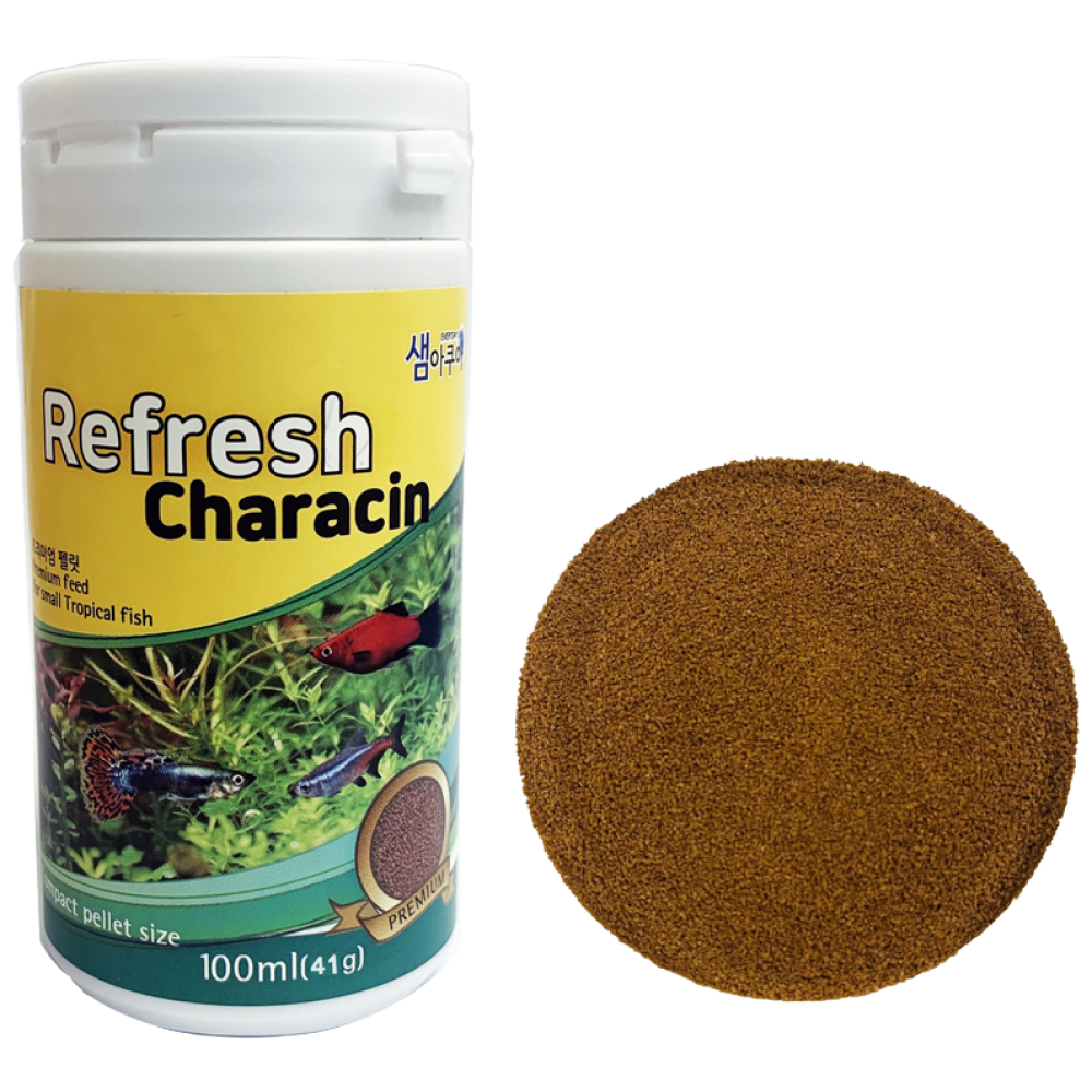 샘아쿠아 리프레쉬 카라신 국산 소형 열대어 사료 6,050원
