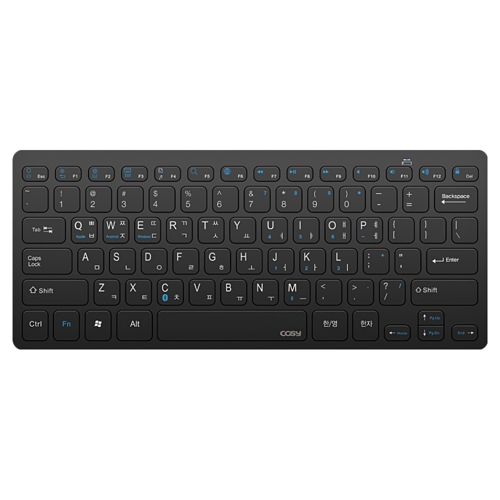 코시 리브 블투투스 무선 텐키리스 키보드, 블랙, 단일상품, 제조사축 15,560원